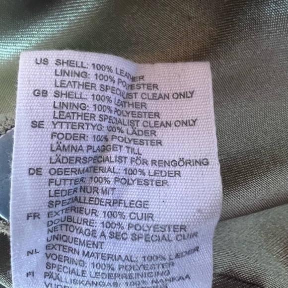 H&M green suede blazer jacket size 12 - Picture 8 of 8